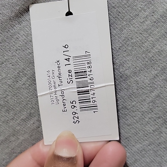 mock neck - Picture 3 of 4